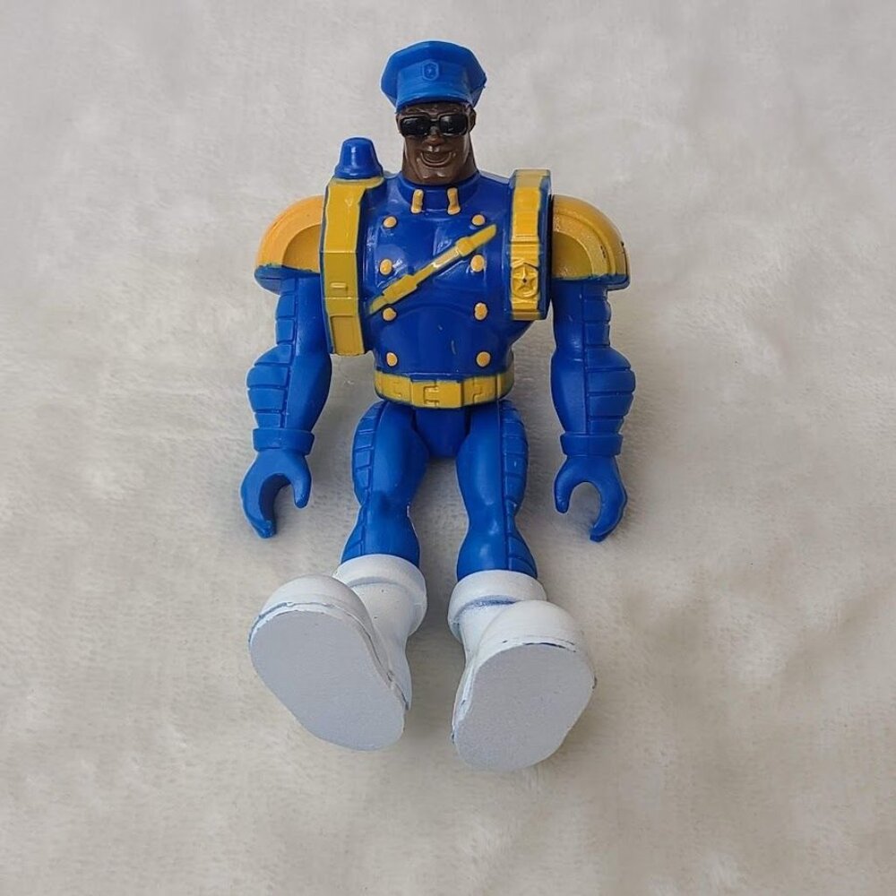 Adventure Squad Marshall Crime Fighting Action Figure Fourstar 2008 5" Policeman - Picture 6 of 8